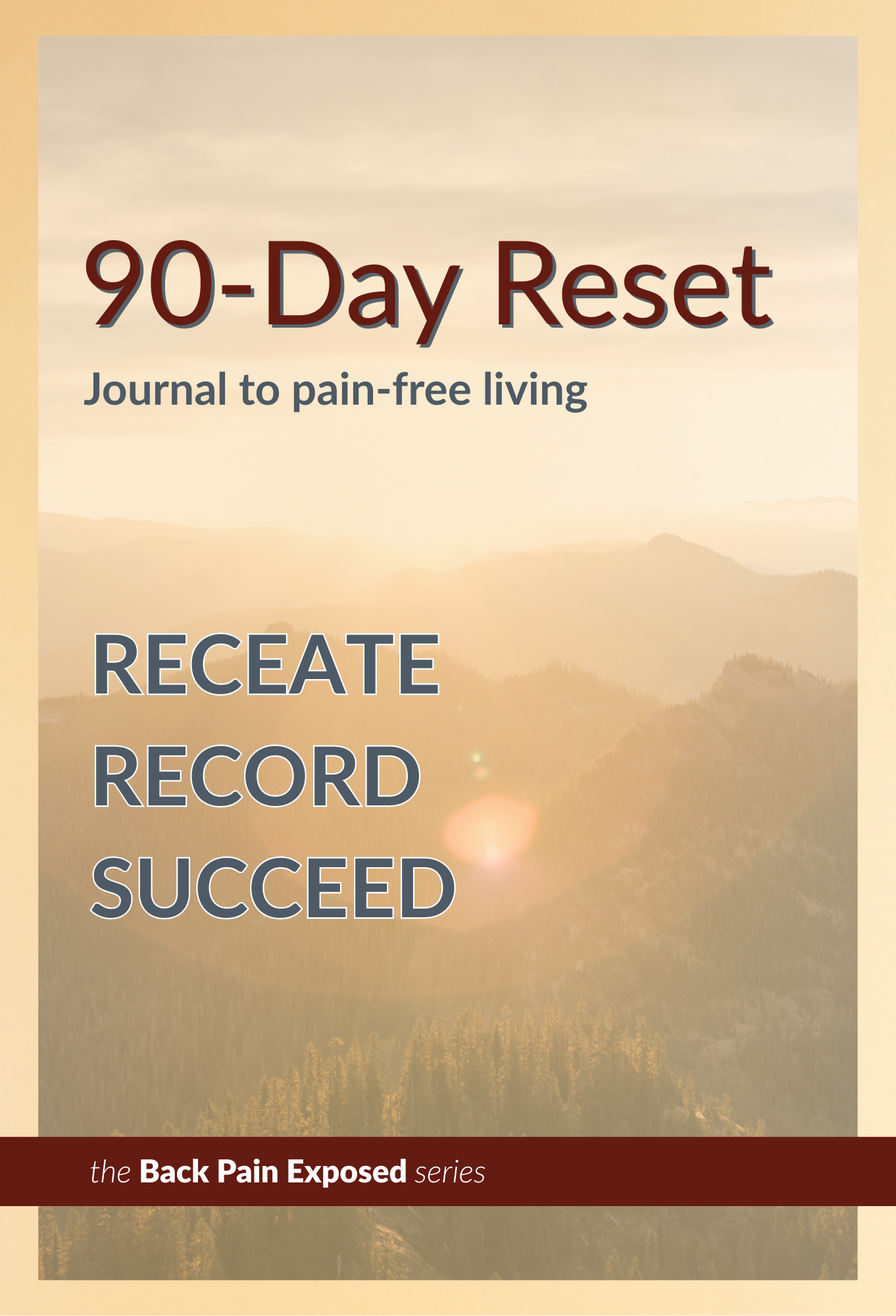 90-Day Reset Journal book cover